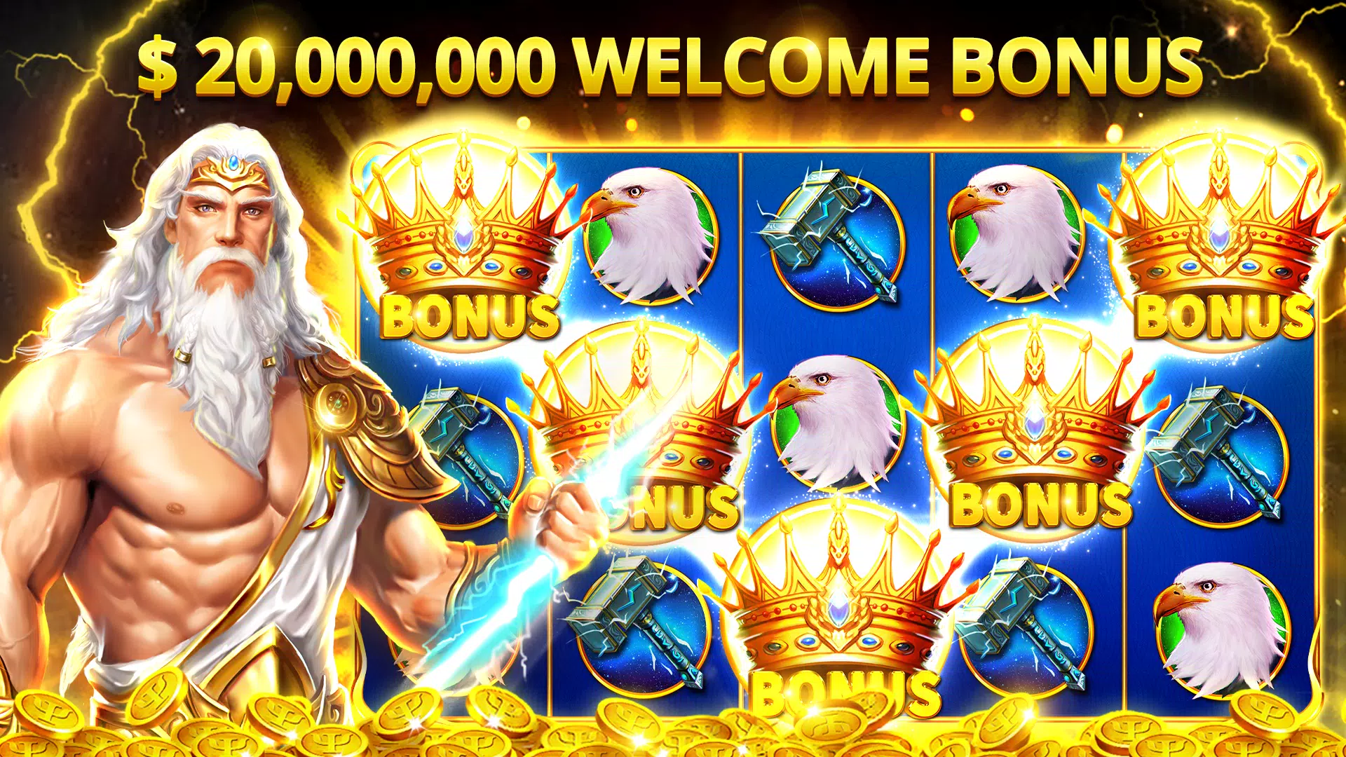 slots Myth - Slot Machines MOD ဖန်သားပြင်ဓာတ်ပုံ 0