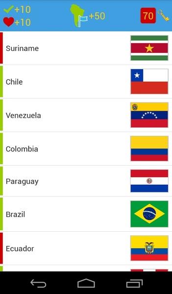 Countries of the World Captura de pantalla 3