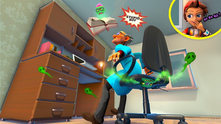 Virtual Angry Dad Simulator Tangkapan skrin 2