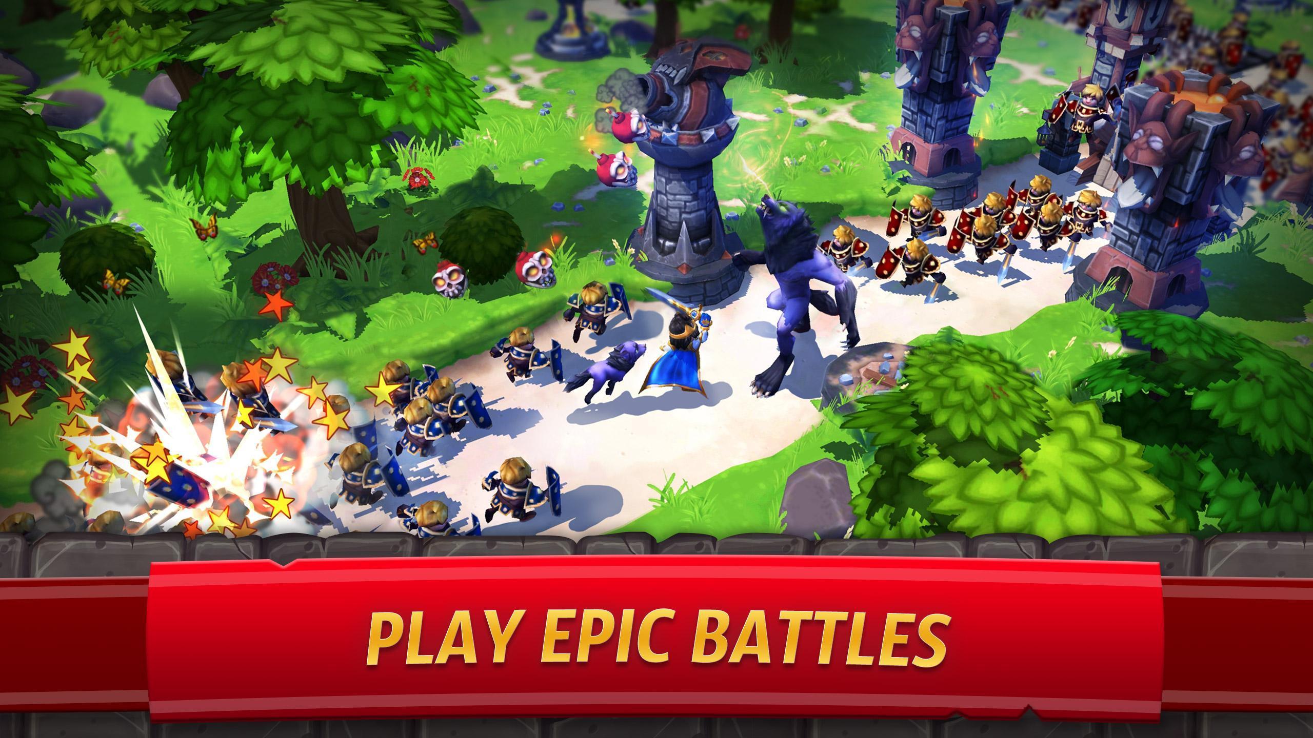 Royal Revolt 2:  Tower Defense Capture d'écran 0