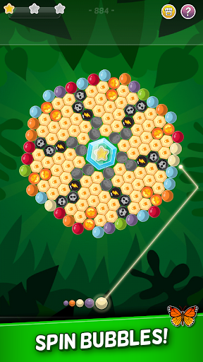 Bubble Cloud: Spinning Match-3 Captura de pantalla 0