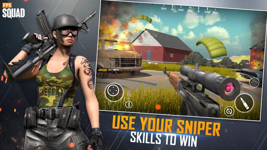 FPS Squad - Gun Shooting Games 스크린샷 1