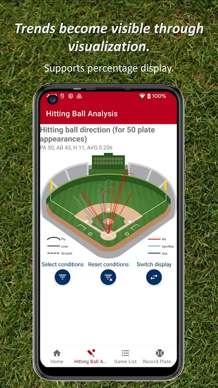 Batting STATS Manager ภาพหน้าจอ 2
