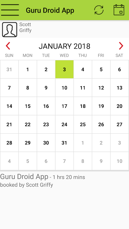 Guru Droid Capture d'écran 1