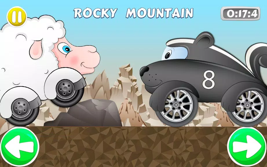Racing car game for kids應用截圖第1張