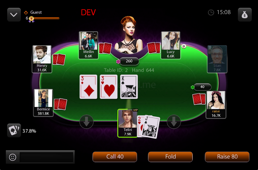 Poker ON - Texas Holdem Captura de pantalla 1