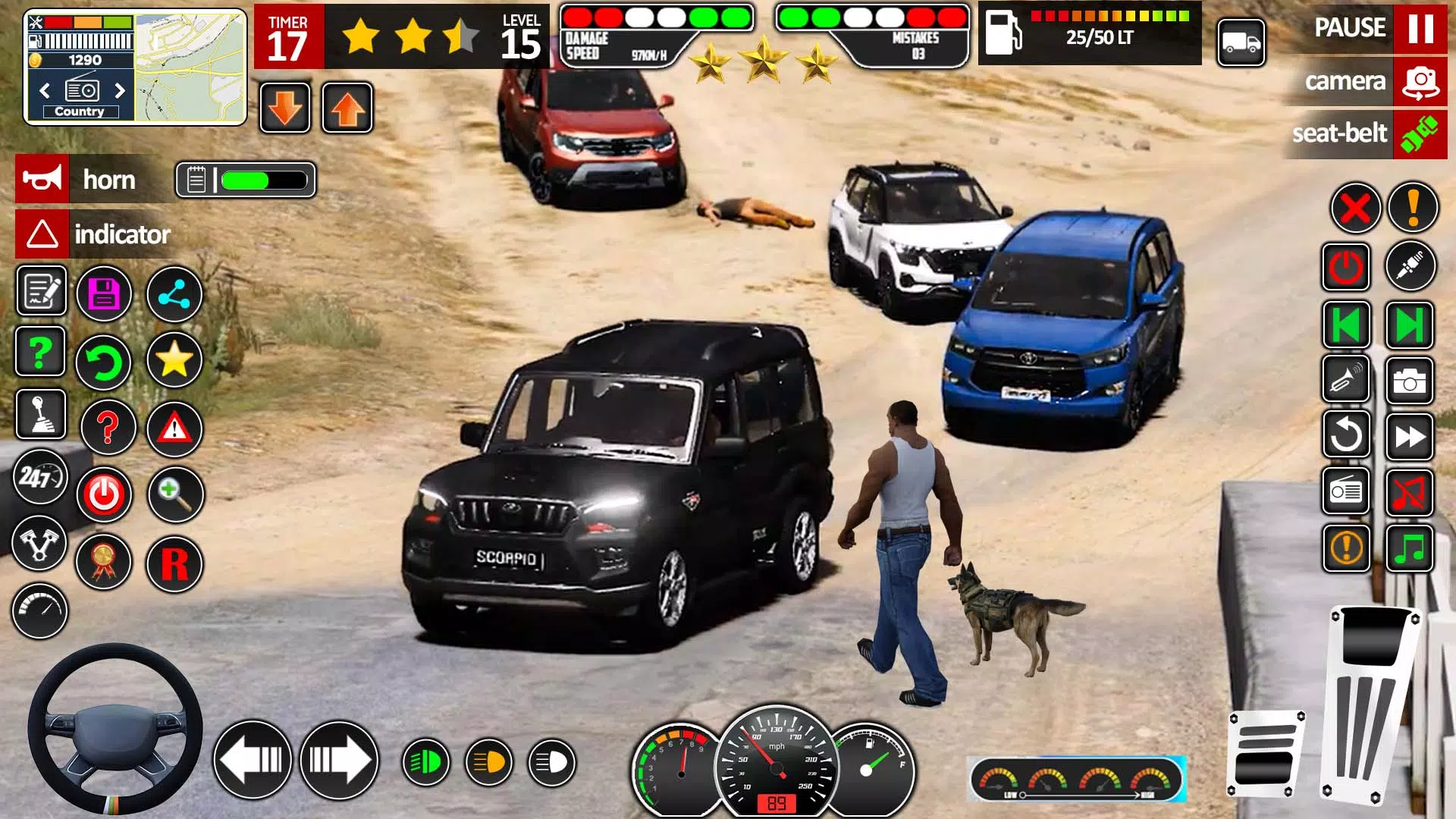 Prado Car Parking Game Screenshot 2