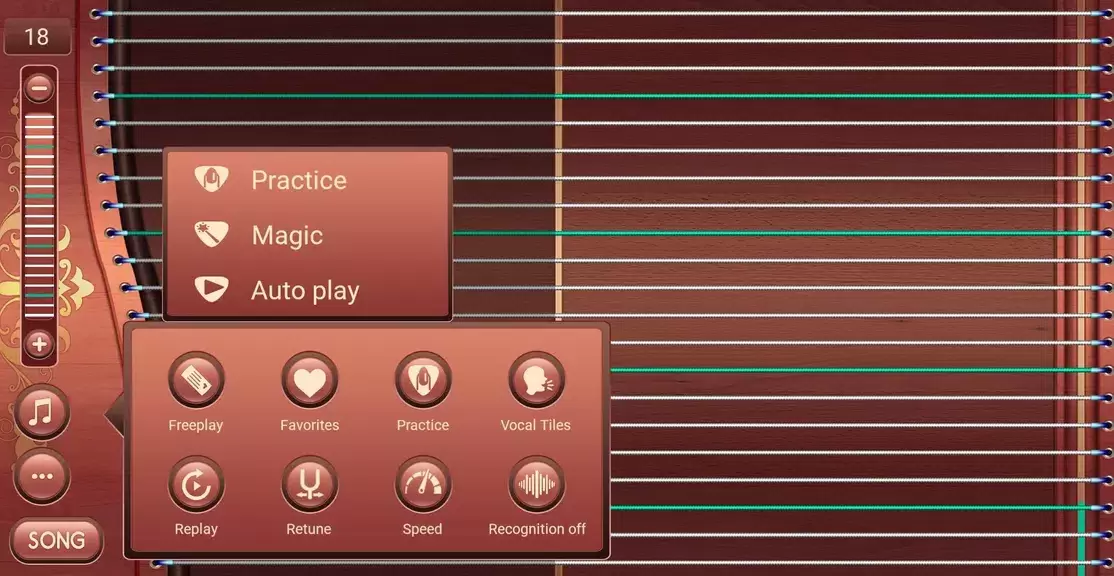 Guzheng Connect: Tuner & Notes Detector Tangkapan skrin 1