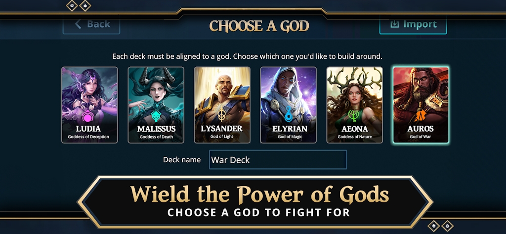 Gods Unchained Tangkapan skrin 3