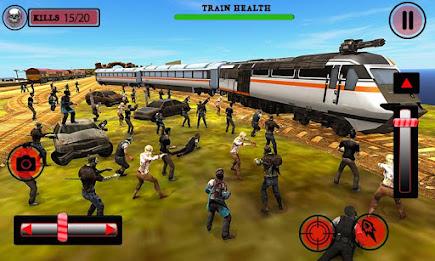 US Army Train Zombie Shooting スクリーンショット 2