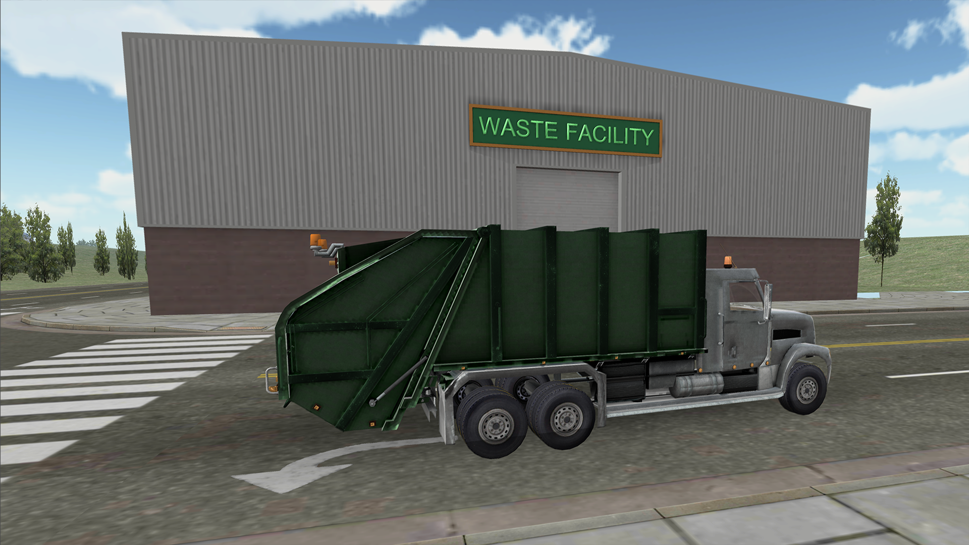 City Simulator: Trash Truck Captura de pantalla 1