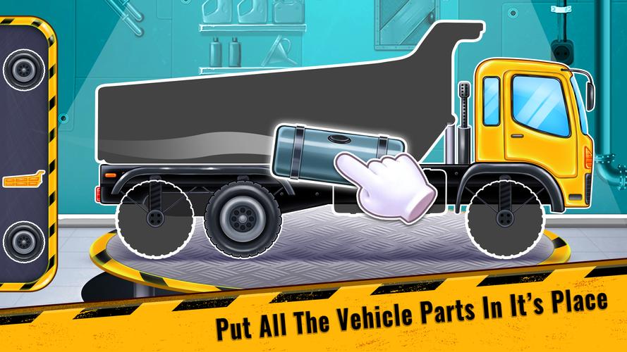 Kids Road Builder - Kids Games Screenshot 2