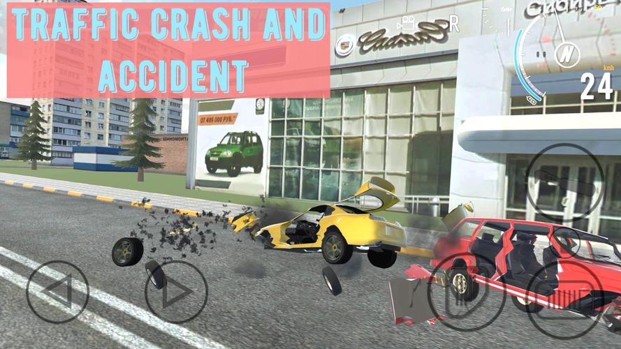 Traffic Crash And Accident ဖန်သားပြင်ဓာတ်ပုံ 2