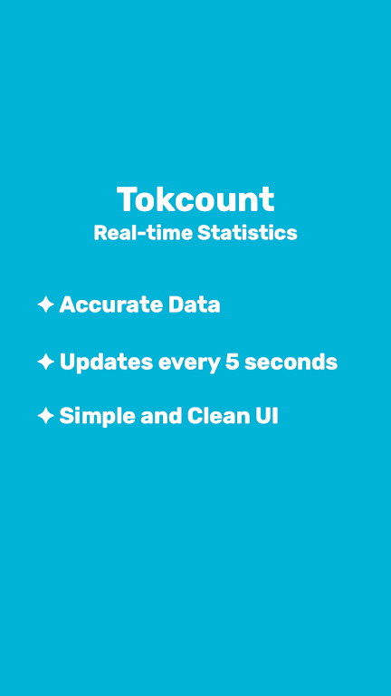 TokCount - TikTok Live Counter ภาพหน้าจอ 0