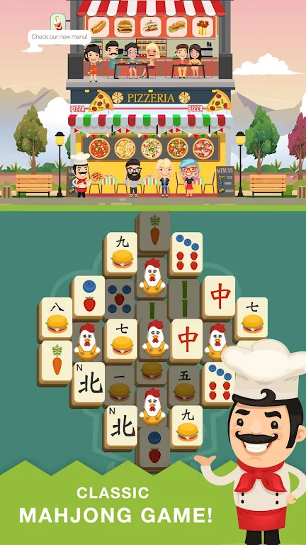 Mahjong Cooking Tower - Match & Build Your Tower Zrzut ekranu 0