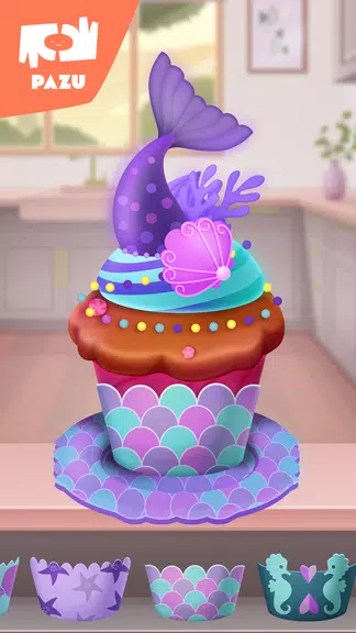 Cupcake Kochspiele für Kinder Screenshot 3