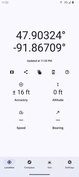 Positional GPS, Compass, Solar Скриншот 0