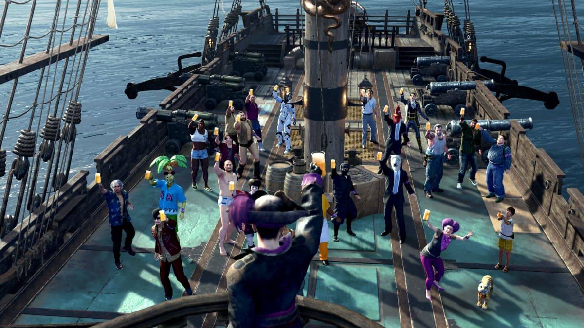 „Rekrutuj całą załogę w jak smok: Pirate Yakuza Guide”