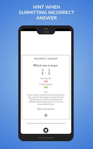 Fraction for beginners Captura de pantalla 3