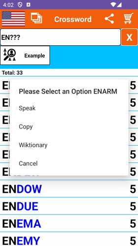 Crossword Solver Captura de tela 2