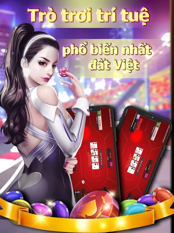 Schermata Tiến Lên: Tien len mien nam, tien len - OFFLINE 1