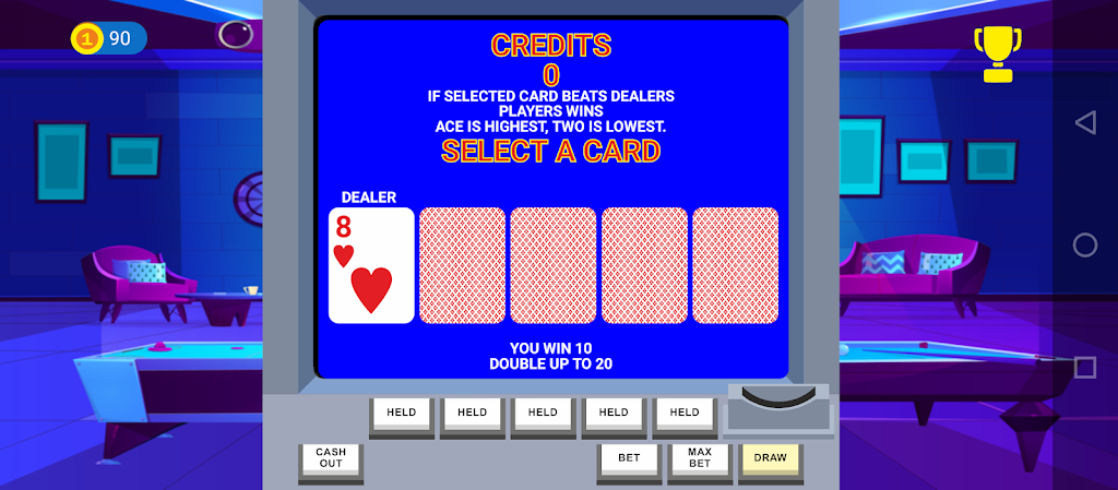Video Poker Big Bet ภาพหน้าจอ 2