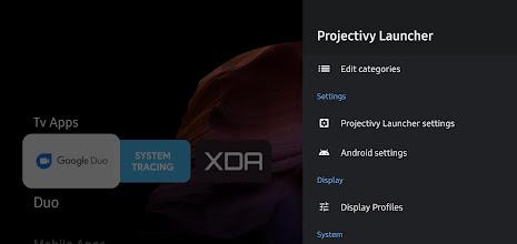 Projectivy Launcher Tangkapan skrin 2