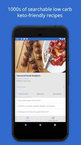 My Keto Low Carb Diet Tracker ภาพหน้าจอ 2