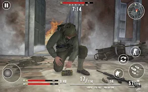 World War Games Offline: WW2 Zrzut ekranu 2