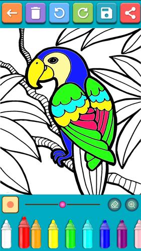 Birds Coloring Games應用截圖第0張