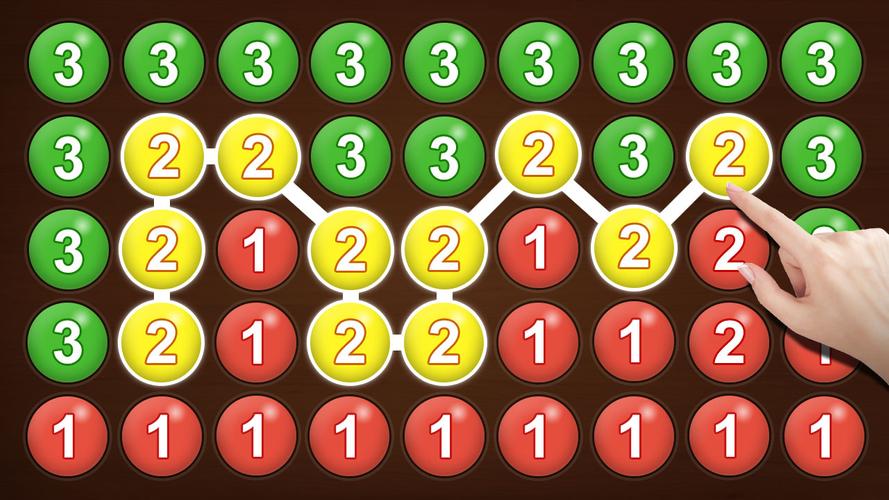 Merge bubble - Number game Screenshot 2