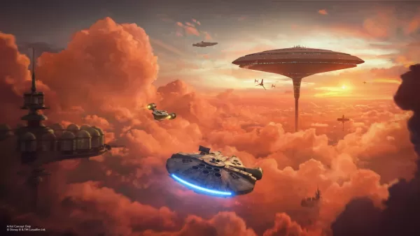 Inżynierowie dbania o Grogu w nowej aktualizacji Millennium Falcon o tematyce mandalorii