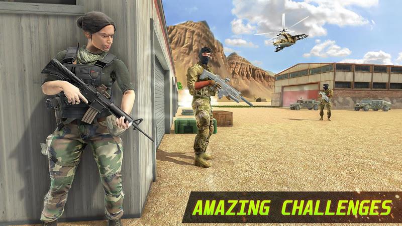 IGI Commando Adventure Mission Tangkapan skrin 0