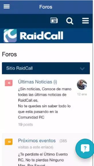 RaidCall Ekran Görüntüsü 1