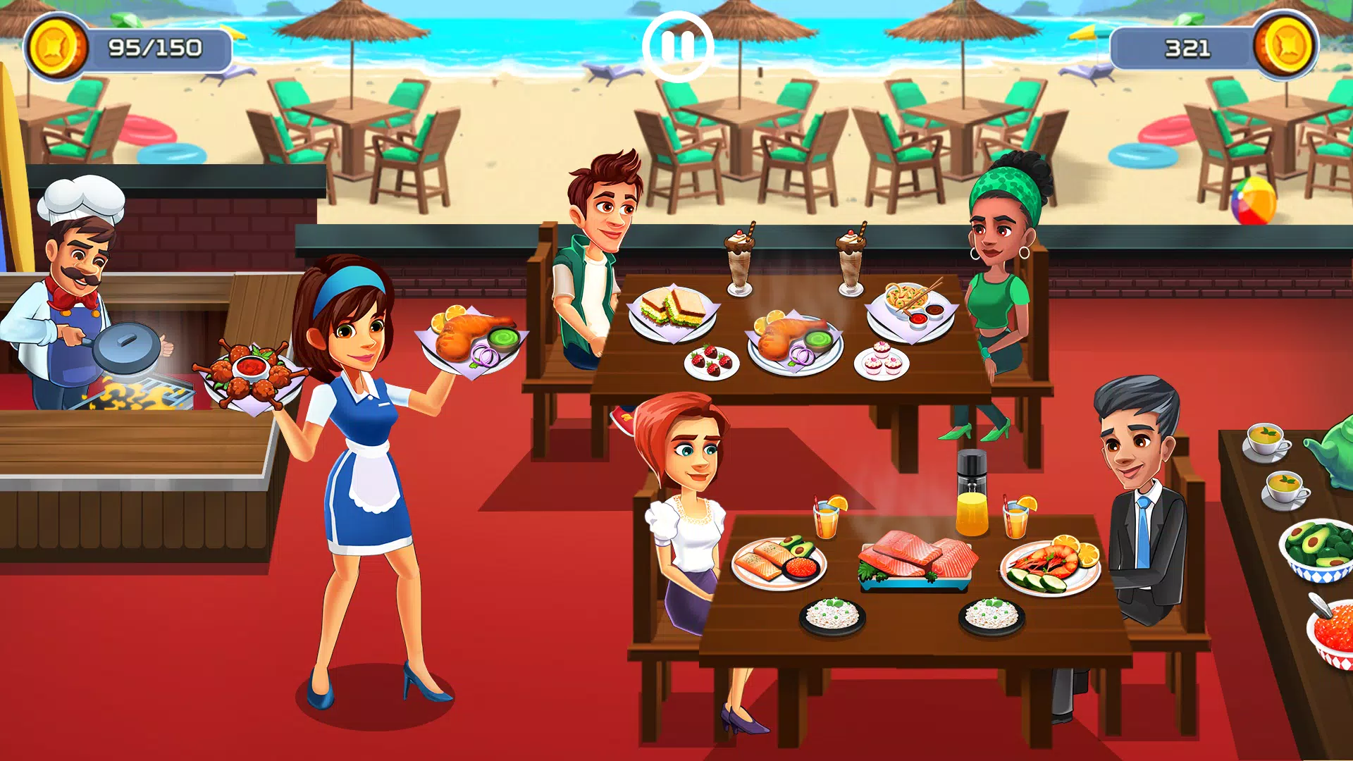 Cooking Cafe Zrzut ekranu 0