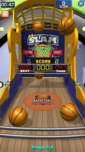 Flick Basketball Stages स्क्रीनशॉट 2