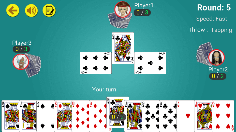 Call break : Offline Card Game Tangkapan skrin 0