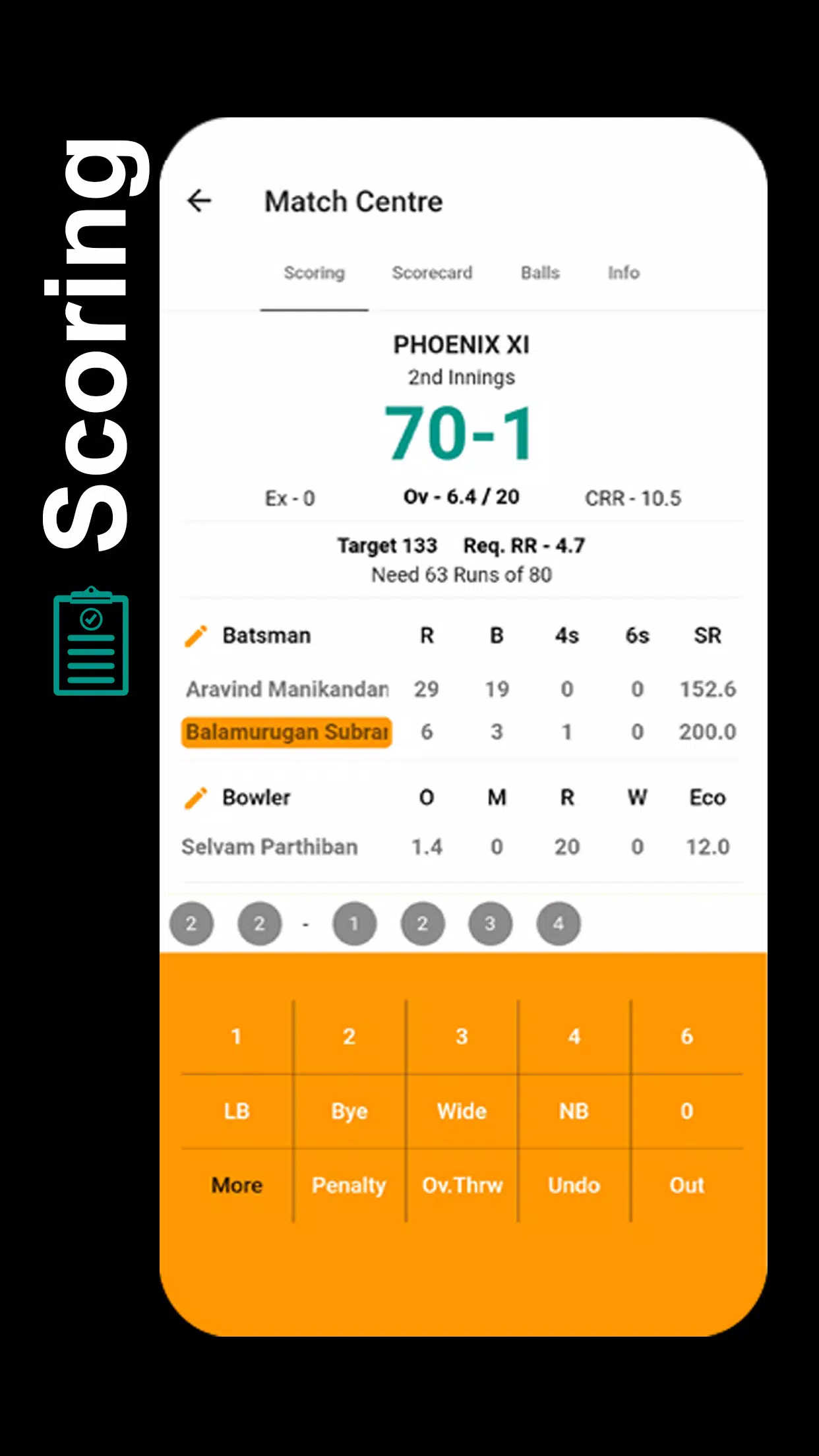 STUMPS - The Cricket Scorer應用截圖第0張