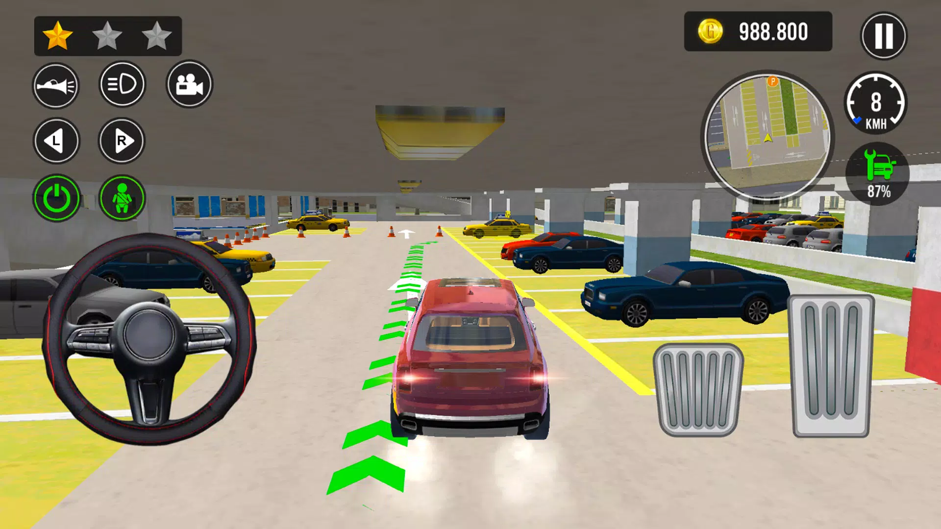 Real Car Parking Master 3D Pro ภาพหน้าจอ 1