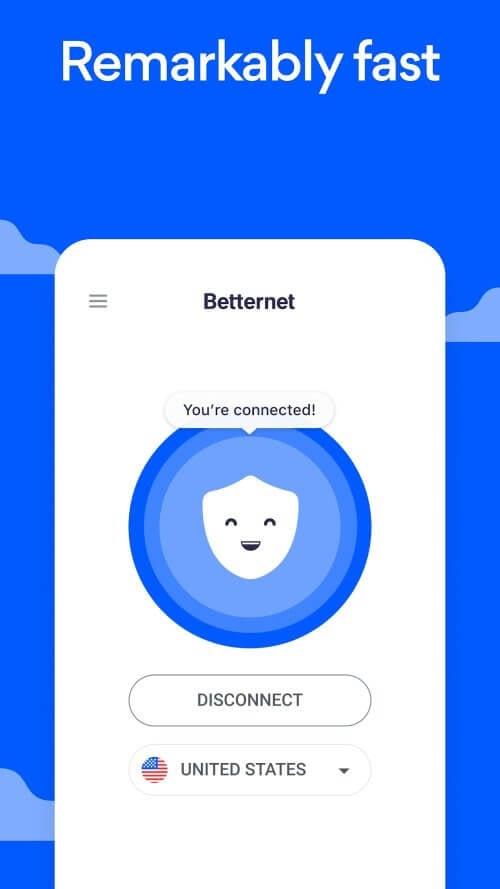 Betternet VPN Ảnh chụp màn hình 1