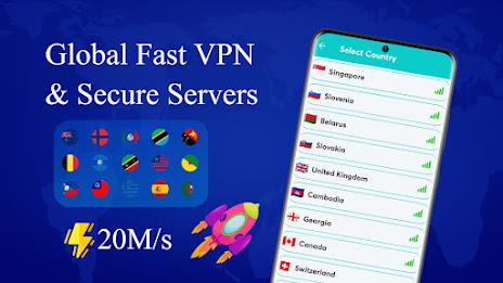 HookVPN Secure VPN Proxy Скриншот 1