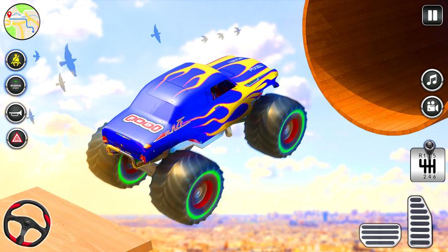 Monster Truck Simulator Games स्क्रीनशॉट 2