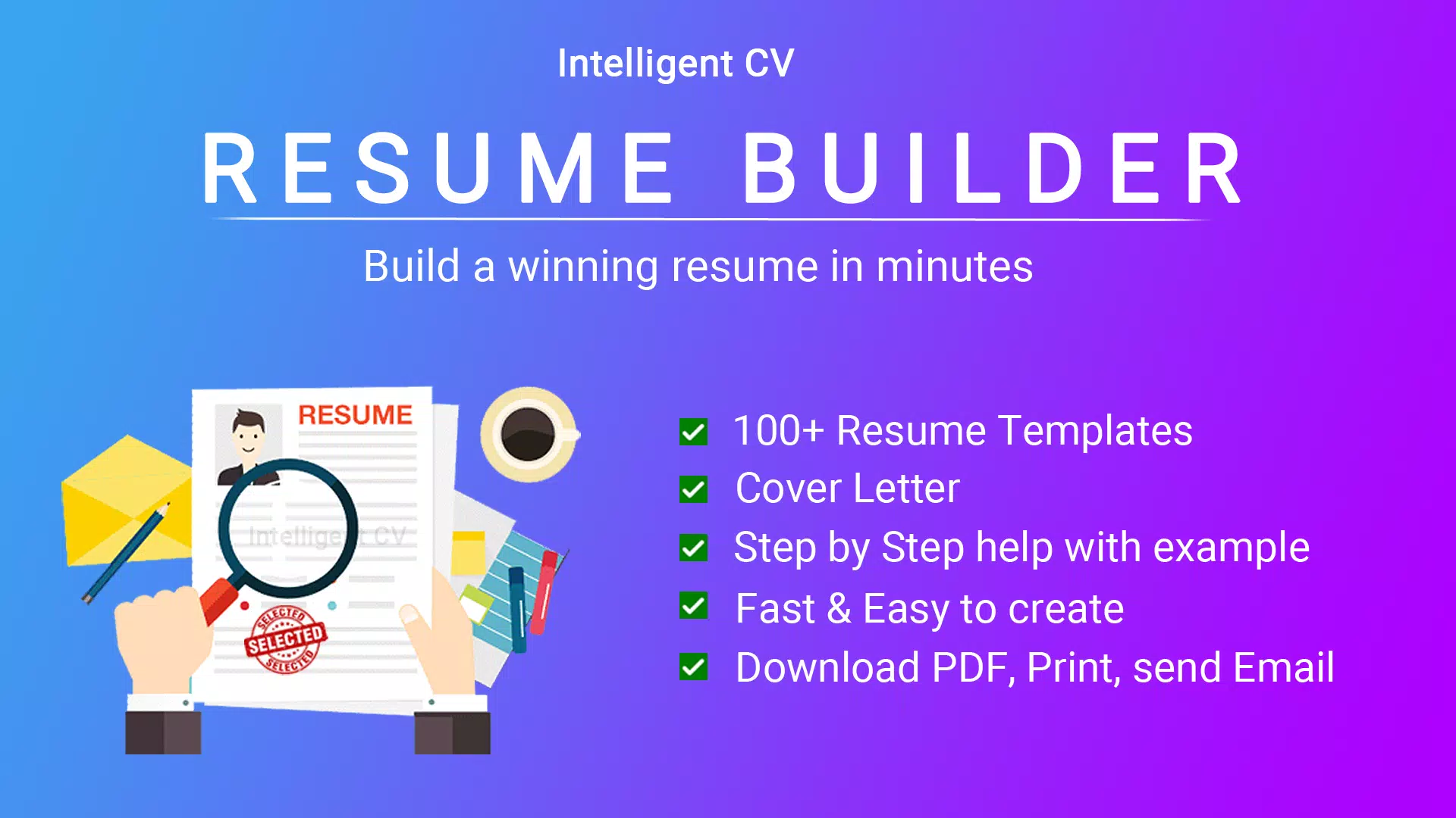 Resume Builder App, CV maker应用截图第0张