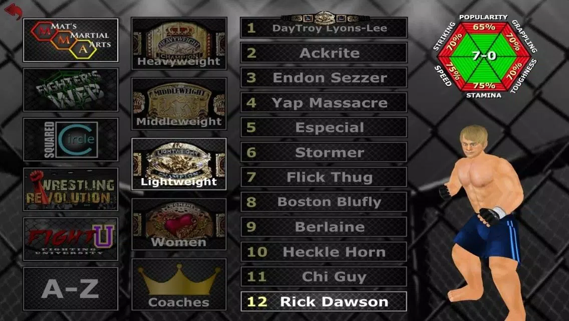 Weekend Warriors MMA Zrzut ekranu 1