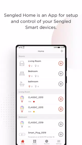 Sengled Home Captura de tela 0