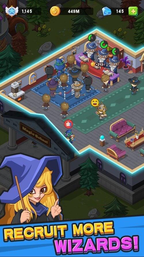 Idle Wizard College Tangkapan skrin 3