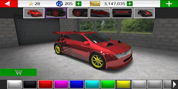 Rally Fury Mod Captura de pantalla 2