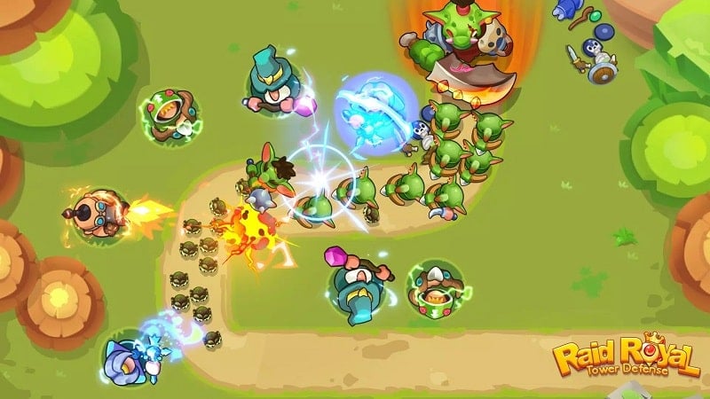 Raid Royal Tangkapan skrin 3
