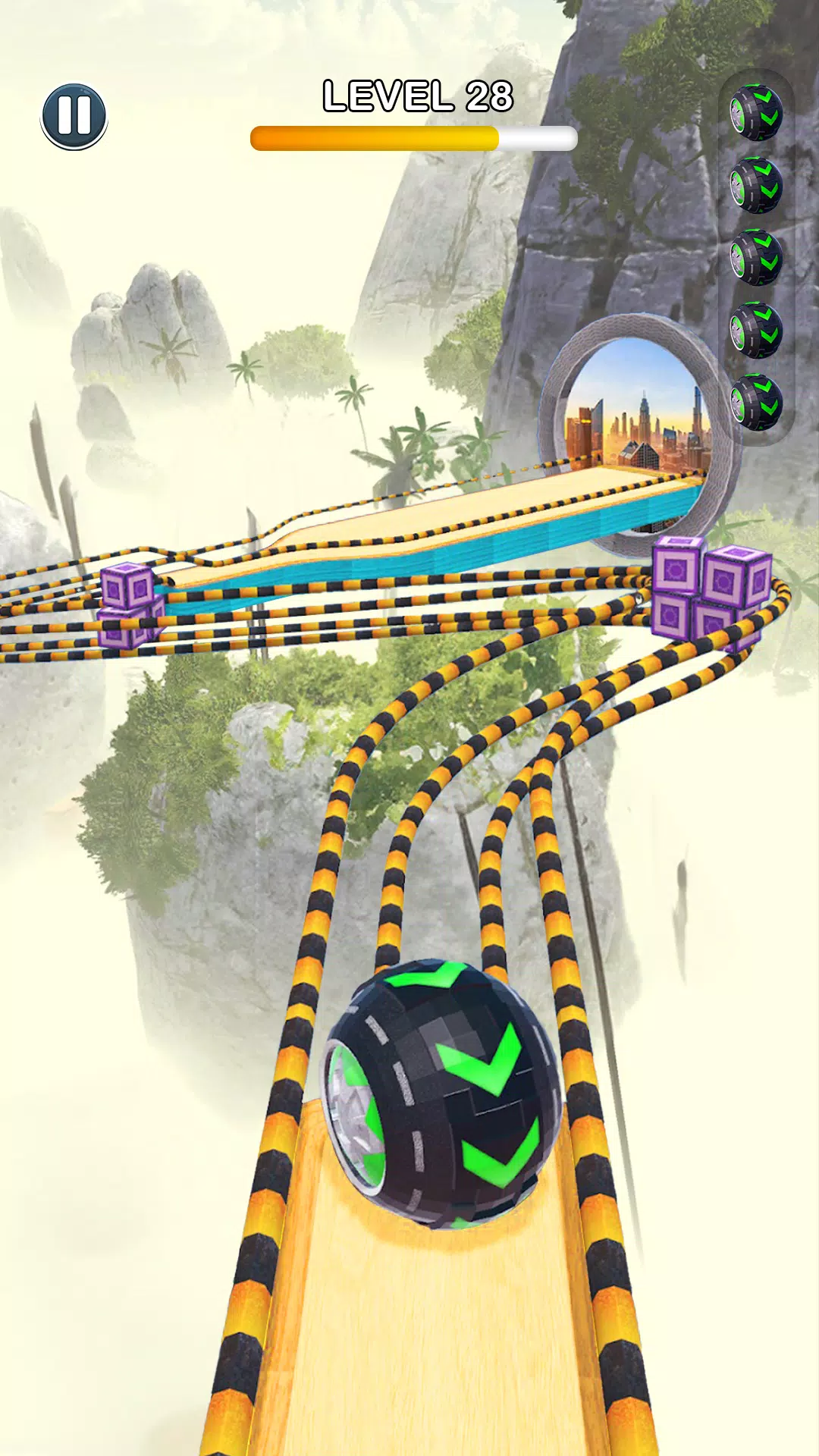 Rolling Ball Sky Escape應用截圖第0張