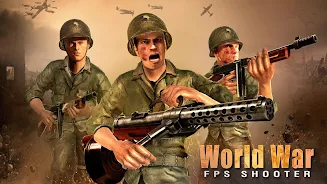 World War Army: War Mission स्क्रीनशॉट 0